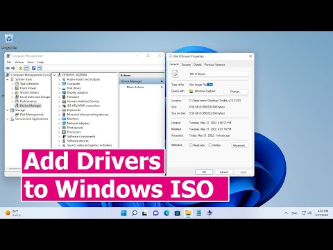 How to Integrate Drivers to Windows ISO mới 2023