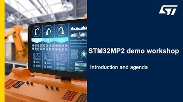STM32MP2 demo workshop - 1 Introduction and agenda