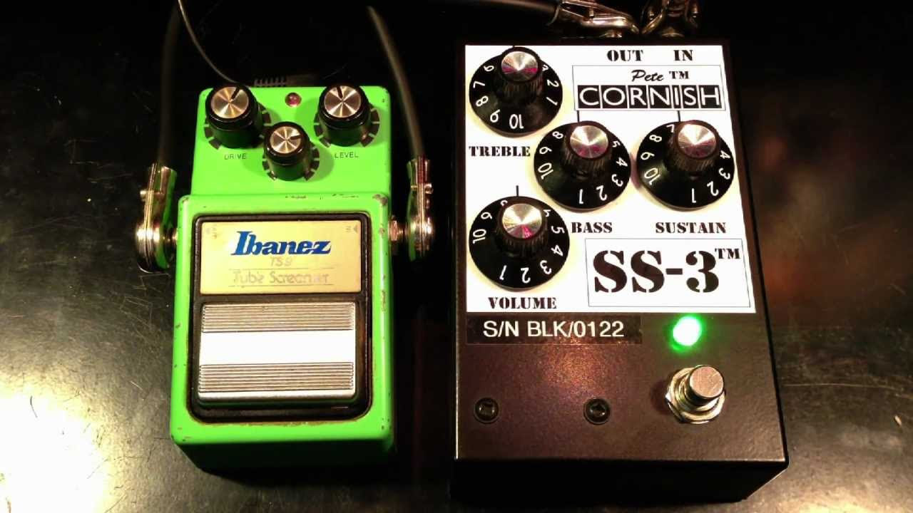 Pete Cornish SS-3 ギターエフェクター ライブギターエフェクト