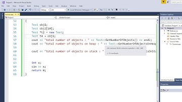Count Number Of Objects Of class . C++ Interview Question