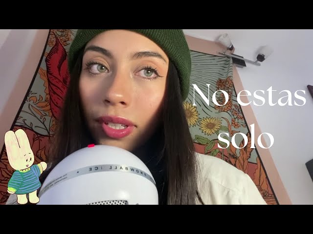 mira este video si te sientes solo / triste | asmr relajante para dormir palabras motivadoras