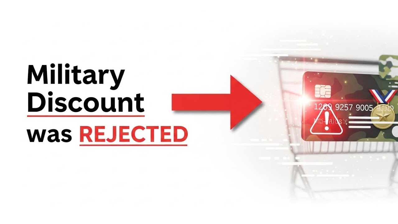 Почему вам отказали в предоставлении военной скидки (и как это исправить)?