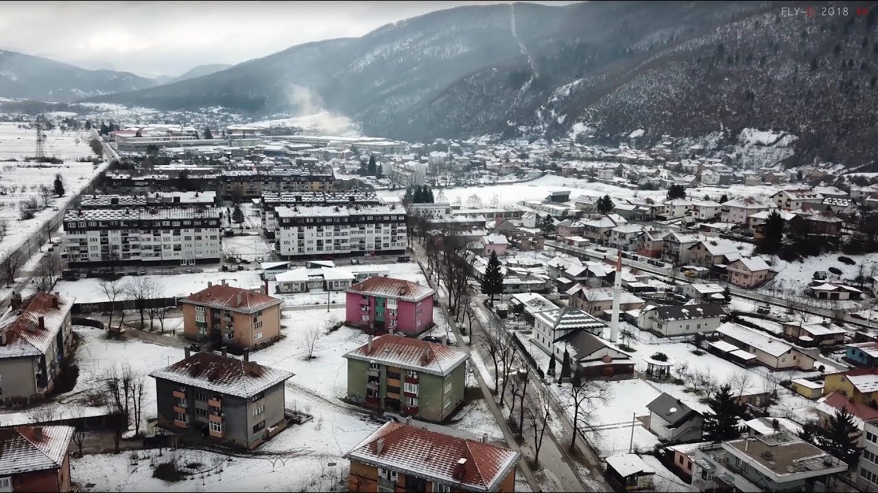 Hrasnica iz zraka - Zima 2018 4K