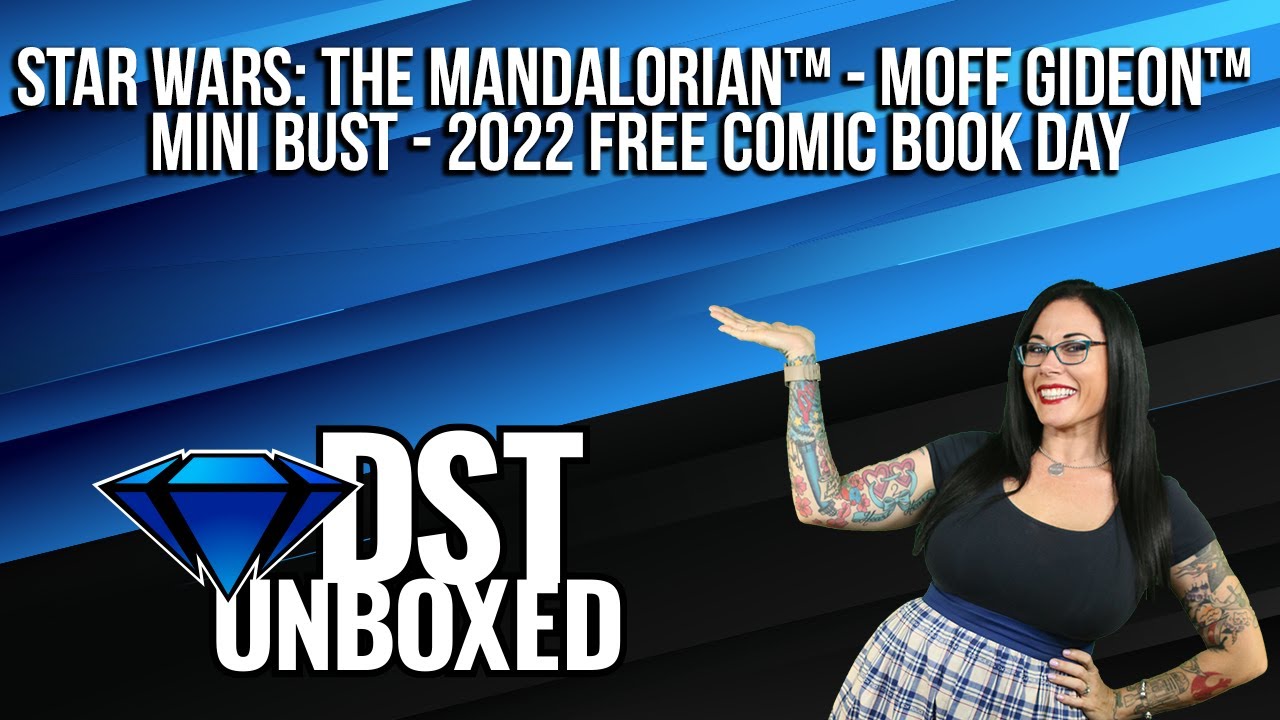 STAR WARS: THE MANDALORIAN™ - Moff Gideon™ Mini Bust - 2022 FCBD Exclusive | DSTUnboxed