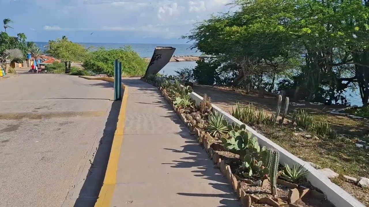 PAMPATAR ISLA DE MARGARITA EN 2K - CAMINANDO POR EL PUEBLO 
