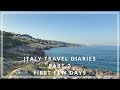 Italy travel diaries part 2  first few days  heyitsbea