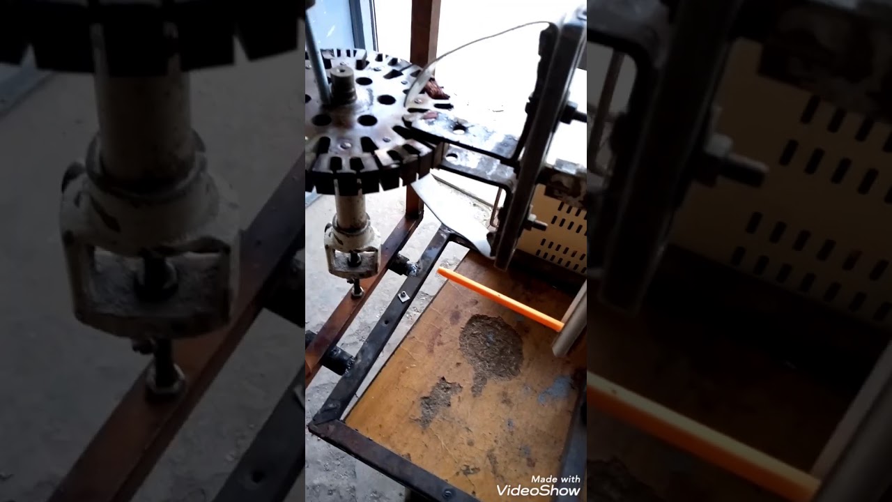 fan winding machine at home YouTube