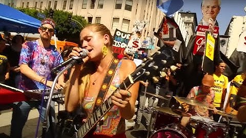 BLOOMING FIRE - Oil (Los Angeles Global Climate Strikes)