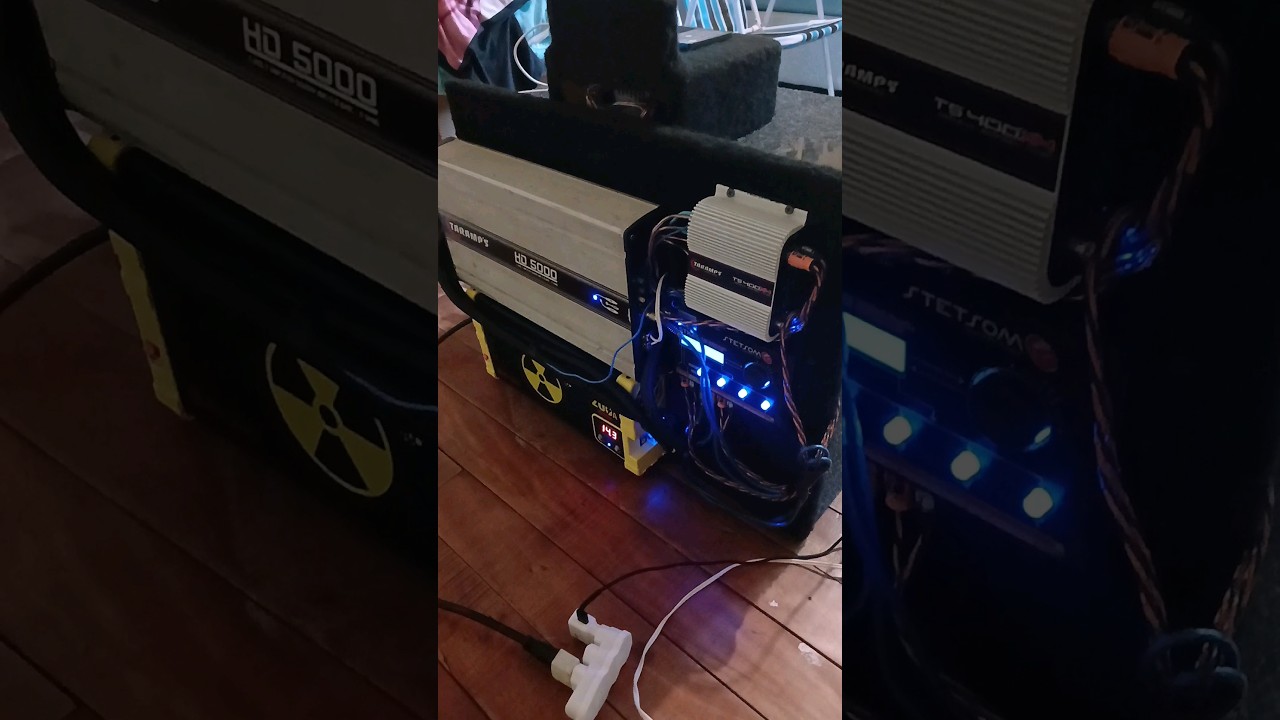 Taramps HD 5000 2ohms Tocando forte o SDS 🤯🔊