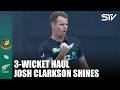 Josh Clarkson Picks Up 3 Wickets 🔥 | Bangladesh vs New Zealand | Match 03 | T20I Series 2026 | M9G1K