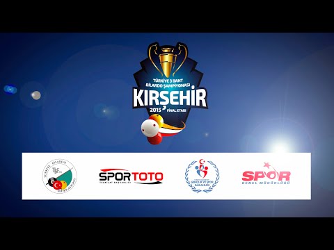 Türkiye 3 Bant Bilardo Şampiyonası Final Etabı - Kırşehir