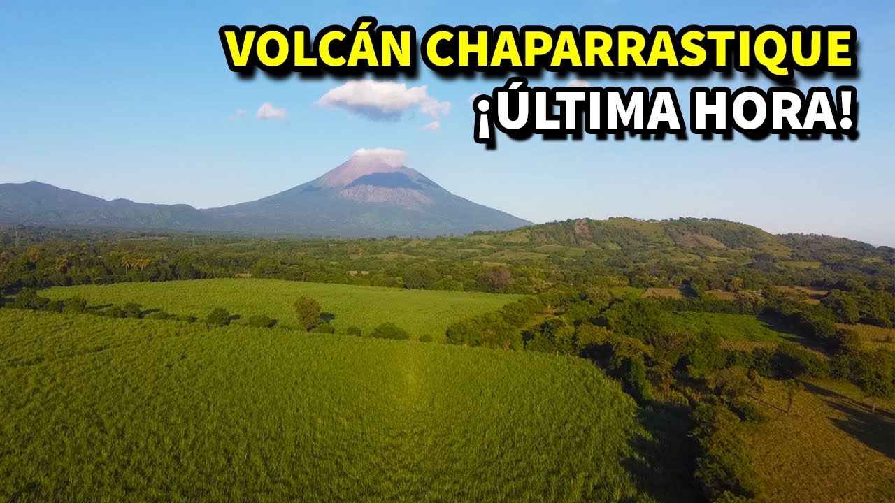 VOLCAN CHAPARRASTIQUE pone en ALERTA a EL SALVADOR ¡última hora! YouTube