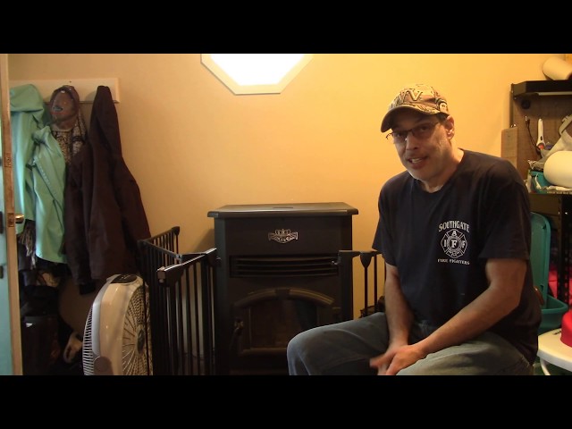 King Pellet Stove KP 130 - Tricks for starting the pellet stove Purchased  from Tractor Supply - - YouTube
