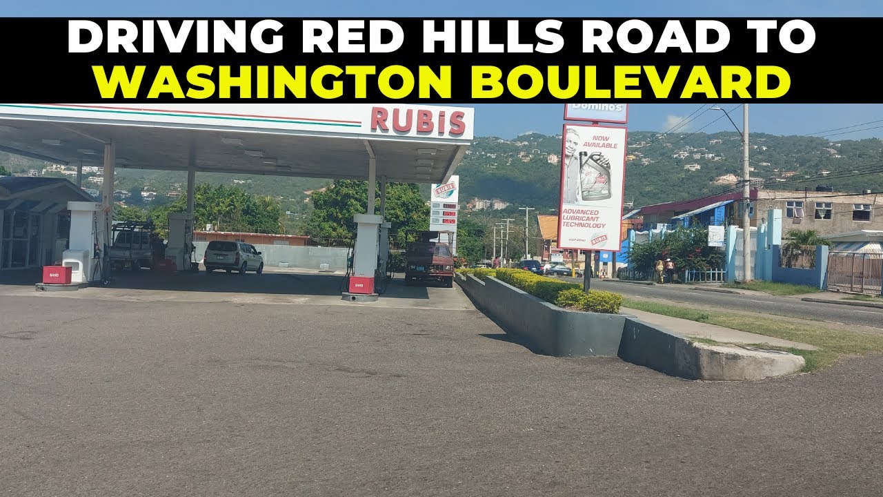 CITY DRIVE | DRIVING FROM RED HILLS ROAD to WASHINGTON BOULEVARD via MOLYNES RD | KINGSTON | JAMAICA