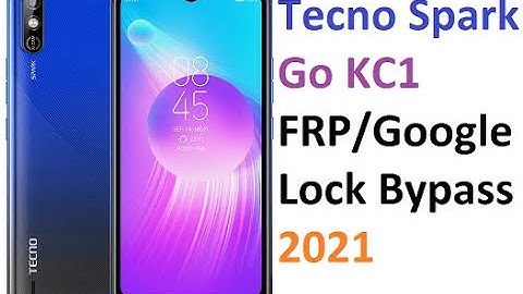 TECNO Spark Go KC1 FRP  PIN Pattern Lock Screen Reset Done