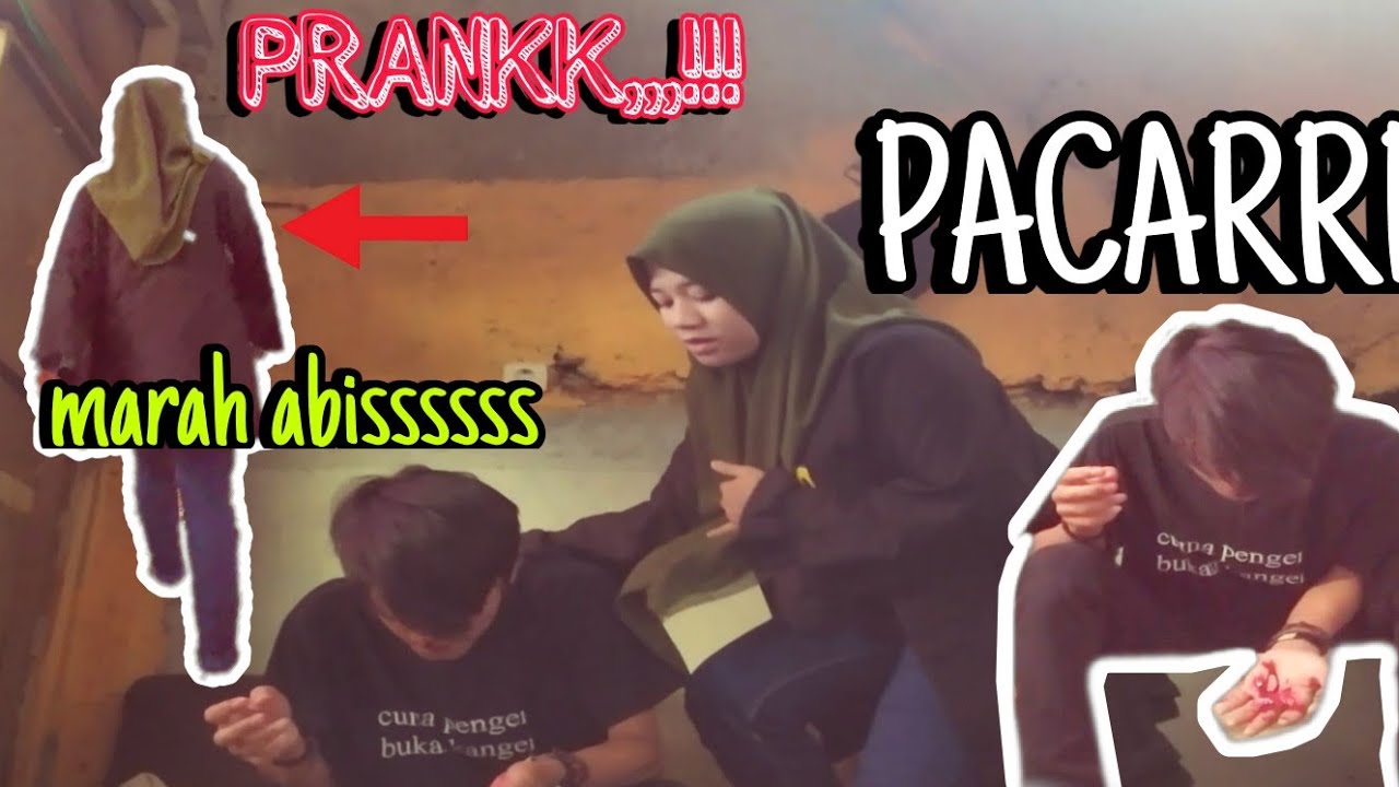 prankk muntah darah sama pacar sendiri,,,!!!