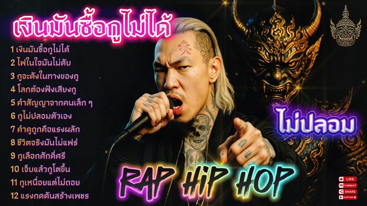 เงินมันซื้อกูไม่ได้ - ไม่ปลอม👊✌️|🔥 เพลงแร็พดุดันแรง🔥 #เพลงมาแรง #เพลงมาใหม่ #เพลงใหม่ล่าสุด