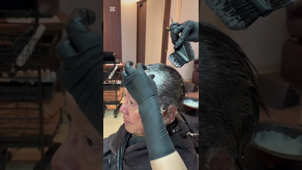 カラー塗布　テロップ有り