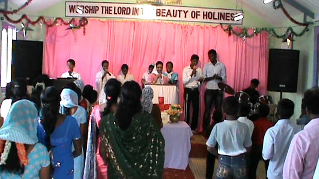 Pastor Melchy sedac .KGF Church worship