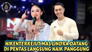 Niken Salindry Was Surprised By Mas Lindras Come To The Stage And Directly Take The Stage