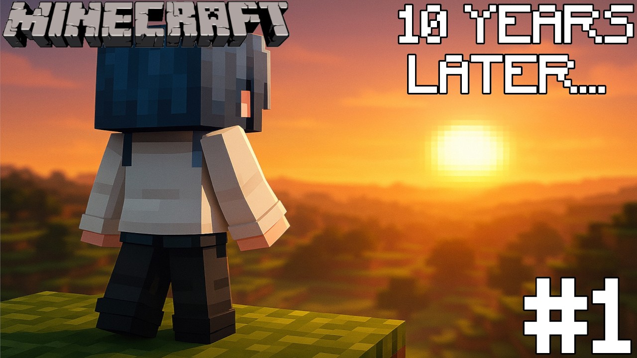 THE NOSTALGIA! | RETURNING TO MINECRAFT AFTER 10 YEARS! #1 - YouTube