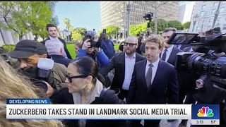 How Mark Zuckerberg defended Meta in social media trial screenshot 1