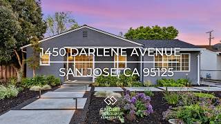 Charming Willow Glen Bungalow with Modern Upgrades & Huge Lot! 1450 Darlene Ave, San Jose, CA 95125