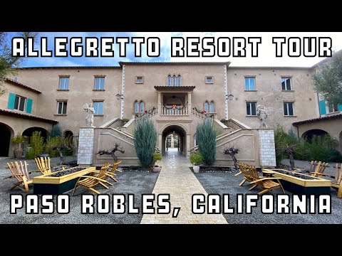 Allegretto Vineyard Resort Tour, Paso Robles, California