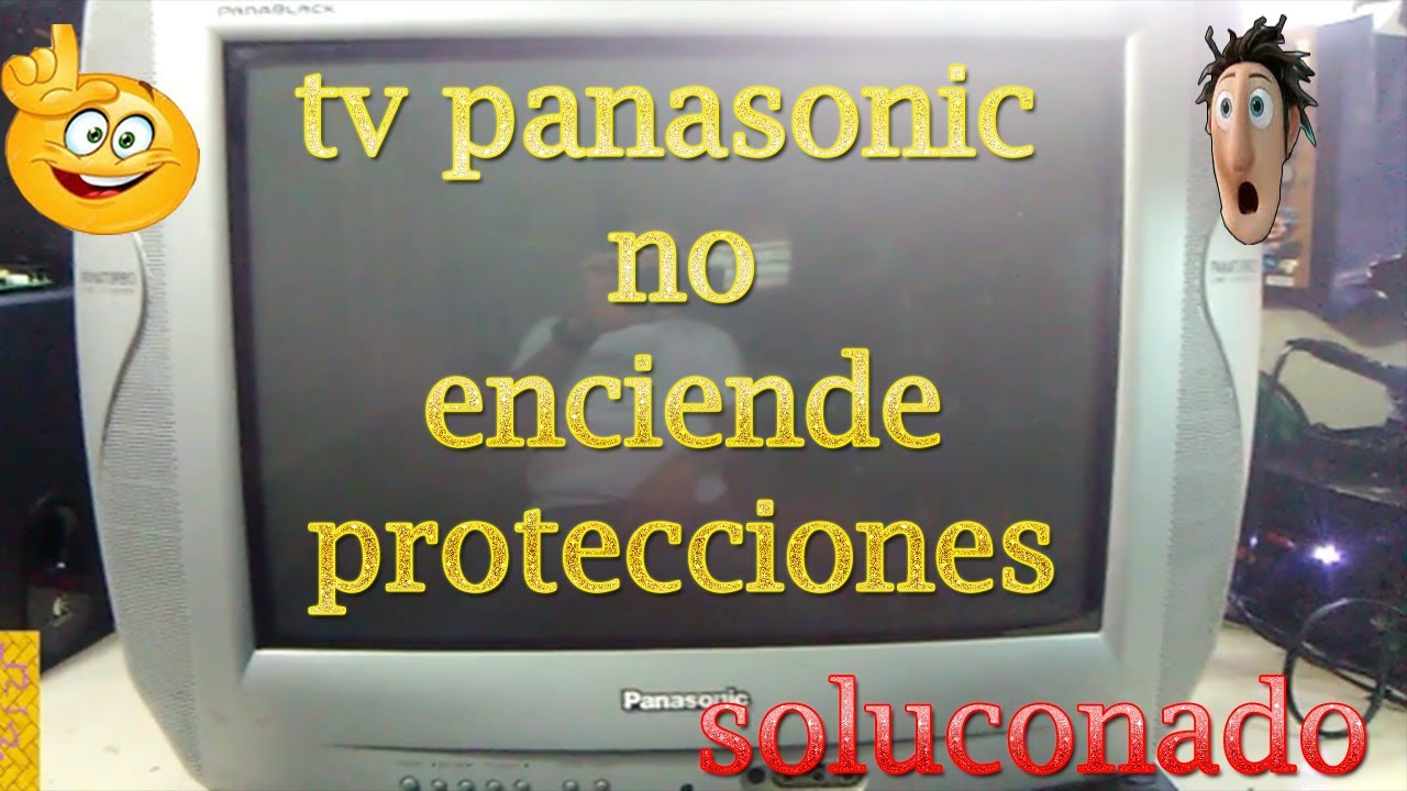 ? Panasonic TV does not turn on protections (SOLVED) ??? - YouTube