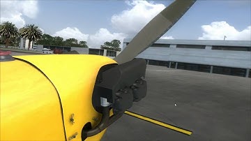 A2A J3 Cub - Hand Start