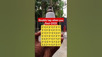Double tap when you find-21121 #shorts #puzzlegame #brainteasers