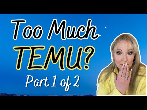 MASSIVE TEMU Haul Part 1 of 2!  NOT AFFILIATED