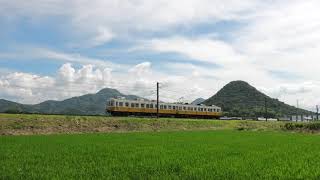 高松琴平電気鉄道1200形1209F 普通高松築港行 滝宮～羽床通過【4K】