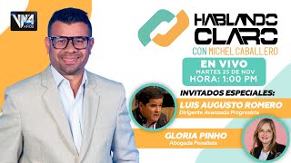 EN VIVO: HABLANDO CLARO CON GLORIA PINHO