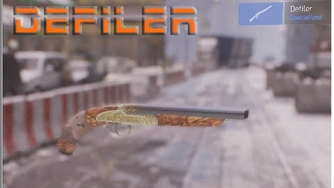 The Division  - The Defiler - RARE - (Shotgun Gameplay)