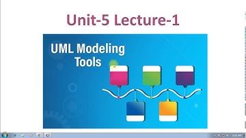 Unit-5 Lecture-1 UML- Class Diagram