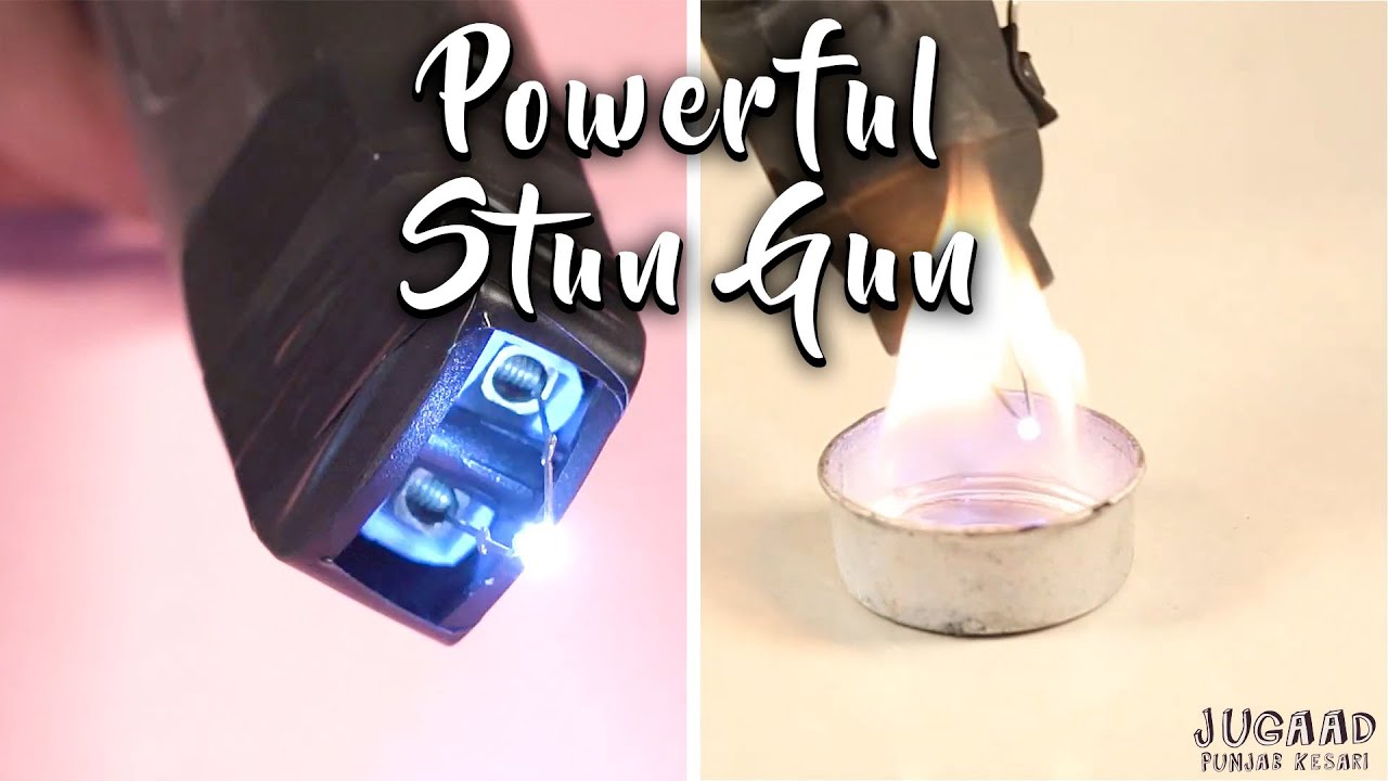 How to Make Powerful Stun Gun YouTube