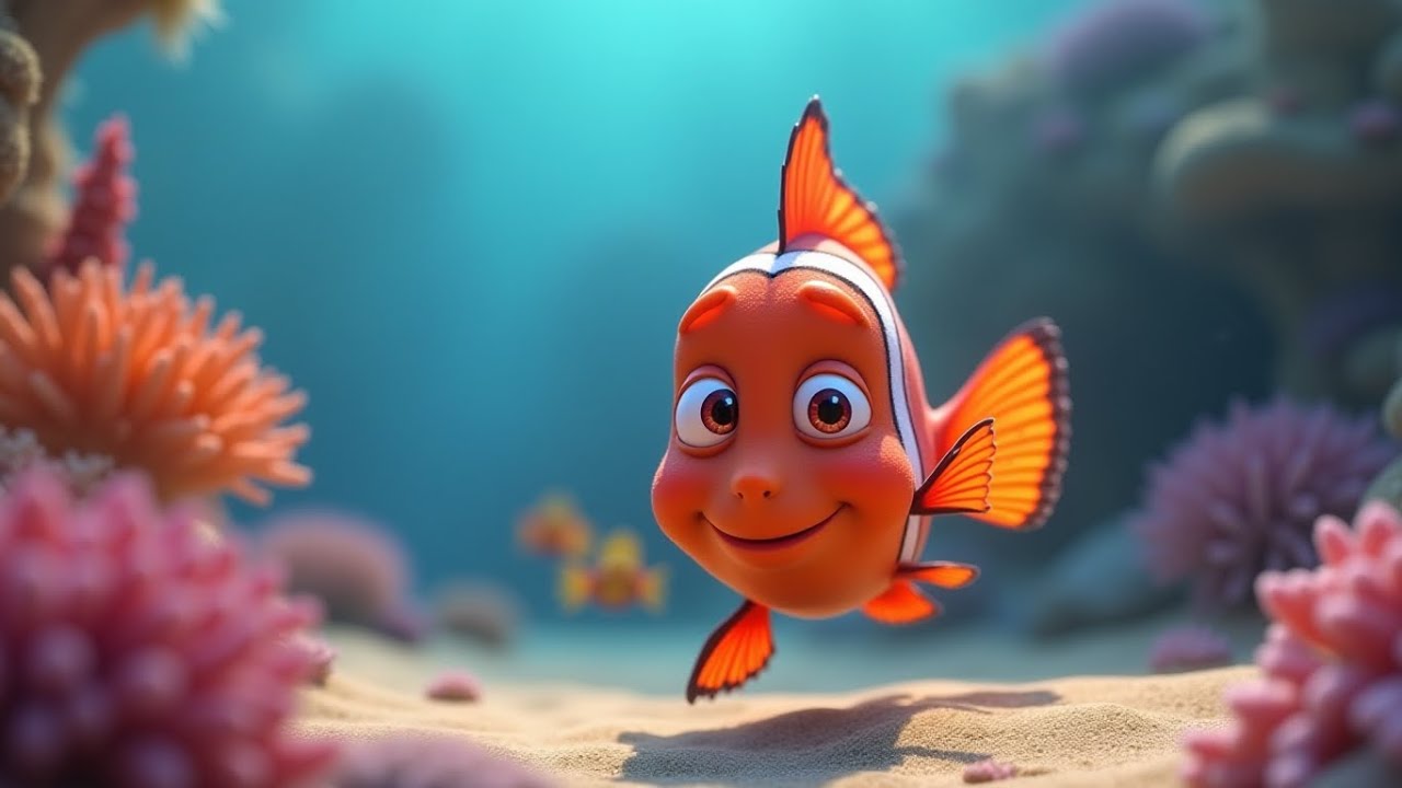 KIDS STORY: The Brave Little Fish and the Great Journey - YouTube