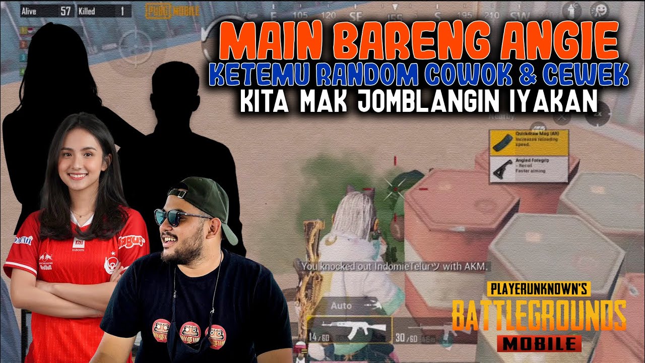 KETEMU RANDOM COWO + CEWE, AUTO KITA JODOHIN! - PUBG MOBILE INDONESIA