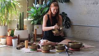 Tibetan Sound Bath for Relaxation and Mediation