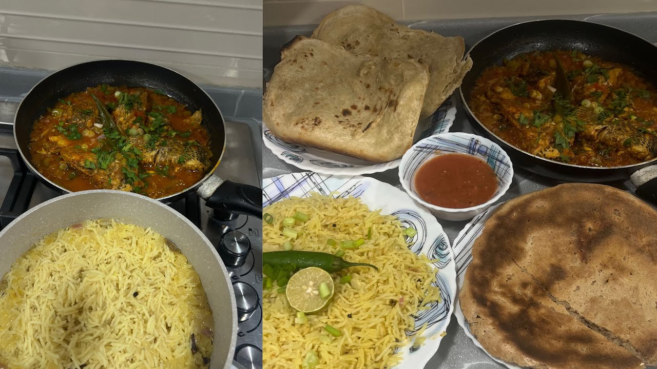 غدانا ايدام سمك مع رزحبه طويله وخبز بالقدر وخبز خمير 🍜🐟(الناس الملقوف ايش الحل معاهم 