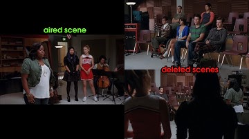 I Look To You (Deleted Scenes Comparision) — Glee 10 Years