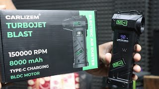 Most Powerful Portable Blower 150000 RPM | Carlizem Mini Turbo Jet Fan For Car