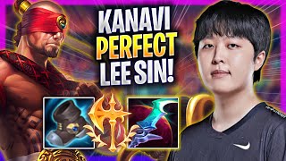 KANAVI PERFECT GAME WITH LEE SIN! - JDG Kanavi Plays Lee Sin JUNGLE vs Jarvan! | Season 2024