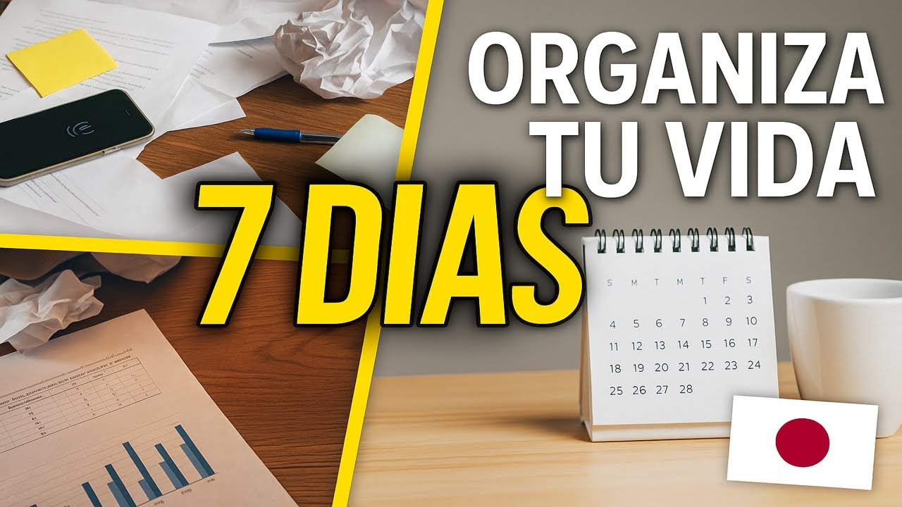 Organiza TU VIDA en 7 Días con el Método Japonés KAIZEN | Productividad al Máximo