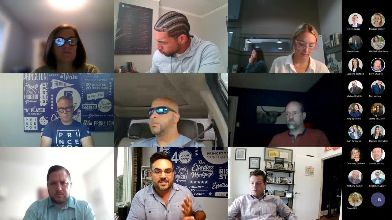 Princeton Mortgage Sales Training Cold Calling What to say when