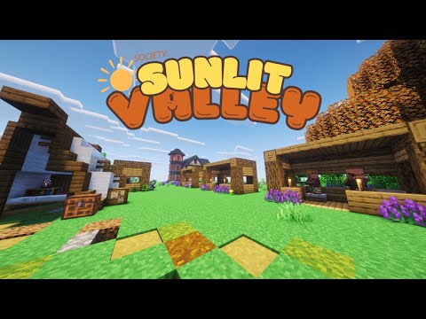 Choosing a Farmhouse in Sunlit Valley | Modded Minecraft like Stardew Valley