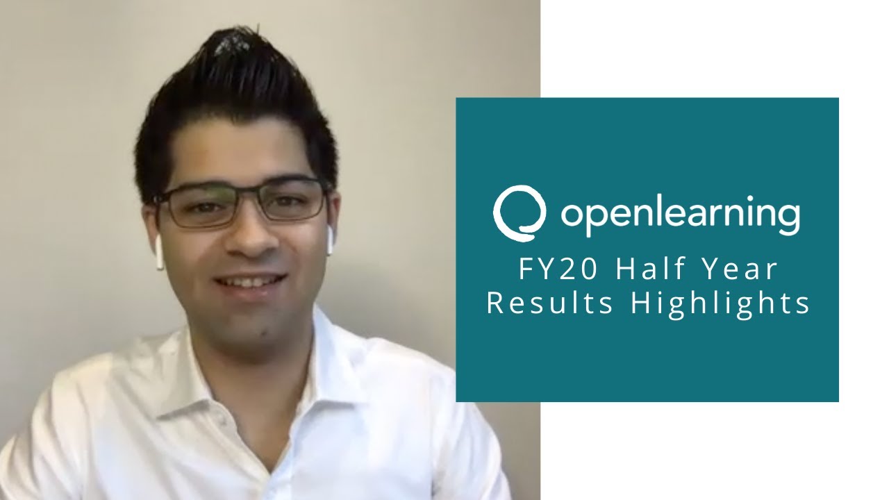 OpenLearning (ASX:OLL) FY20 Half Year Results Highlights