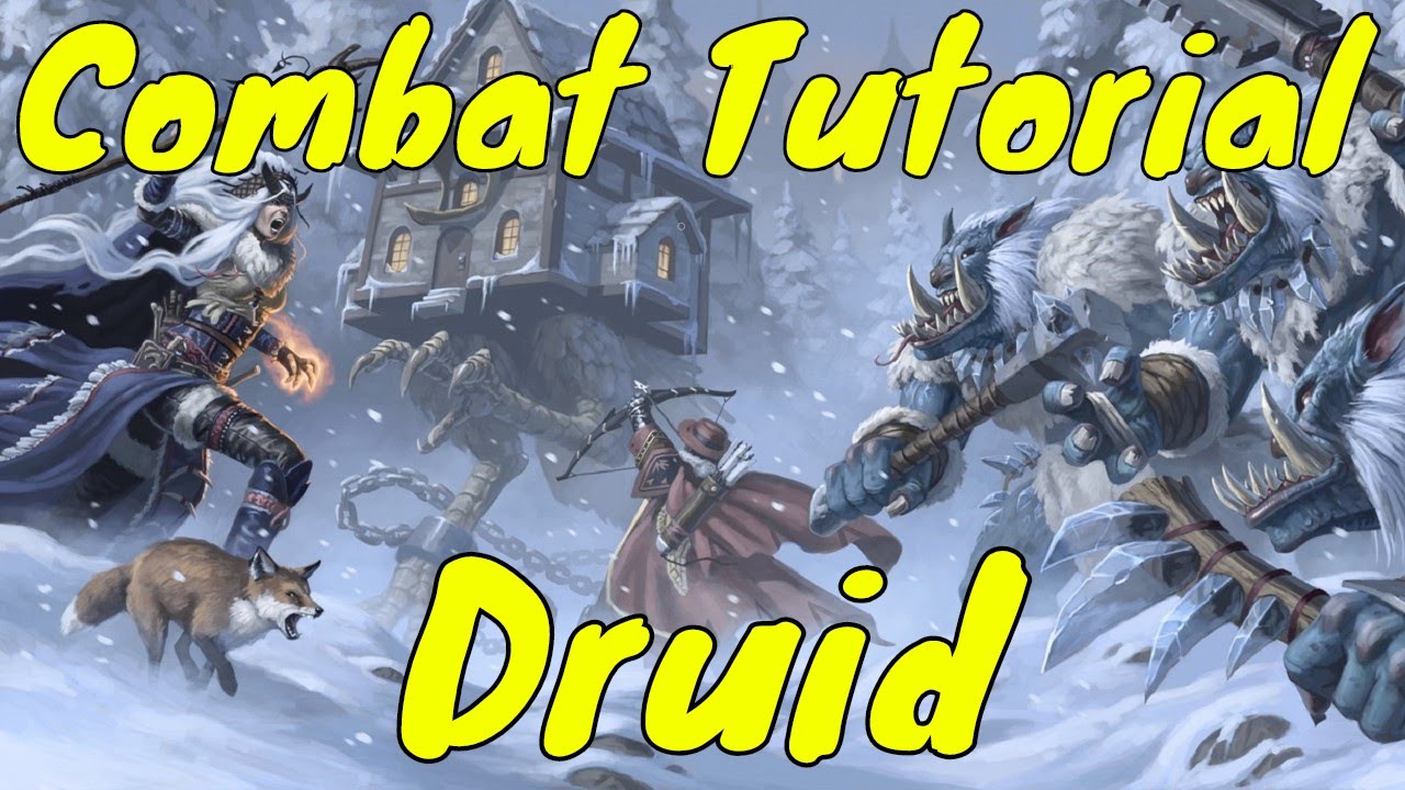 dm tips satine D&D (5e): Mini Combat Tutorial (Druid Level 1)