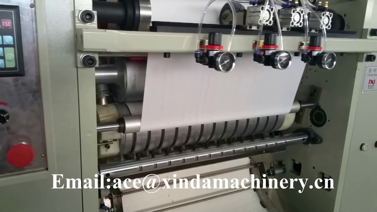 Full automatic 3 lines  hygienic facial tissue processing making machine